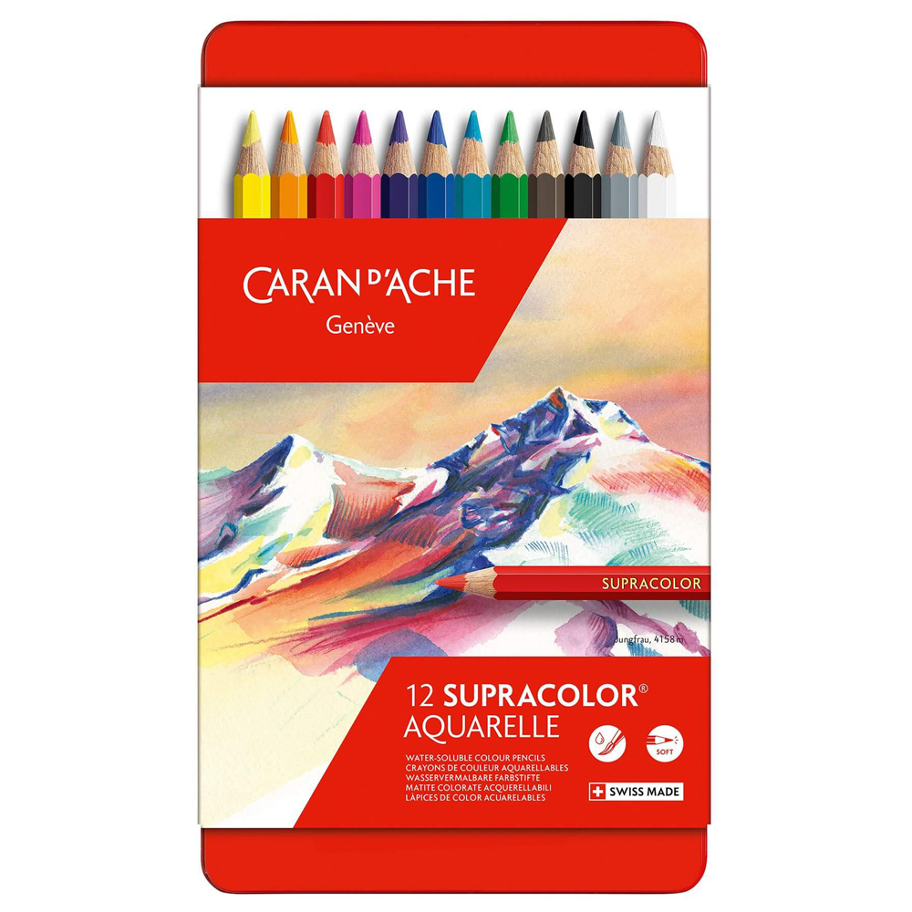 Caran D'Ache Water Colour Supracolour Pencil Set
